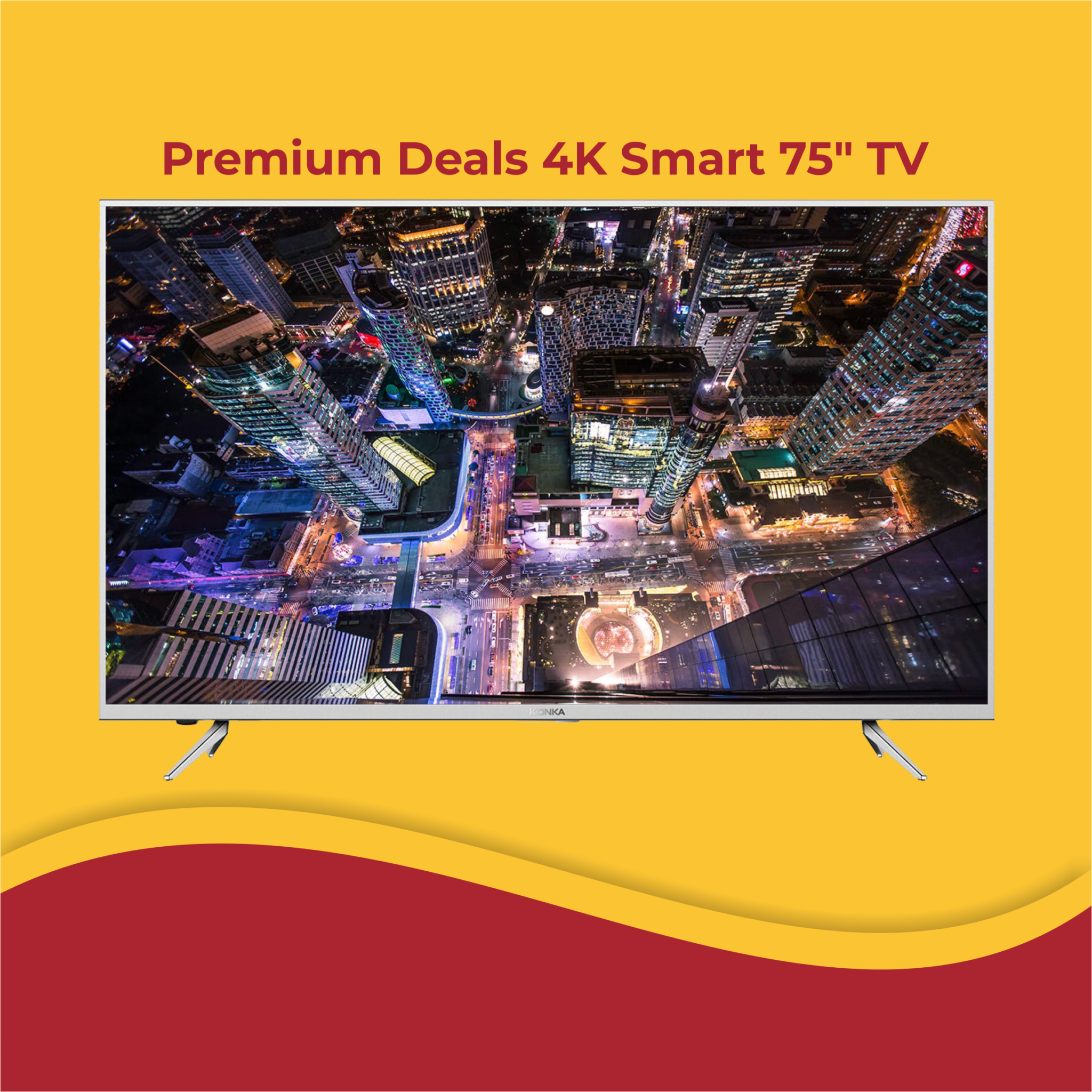 Premium Deals 4K Smart 75″ TV | Premium Deals