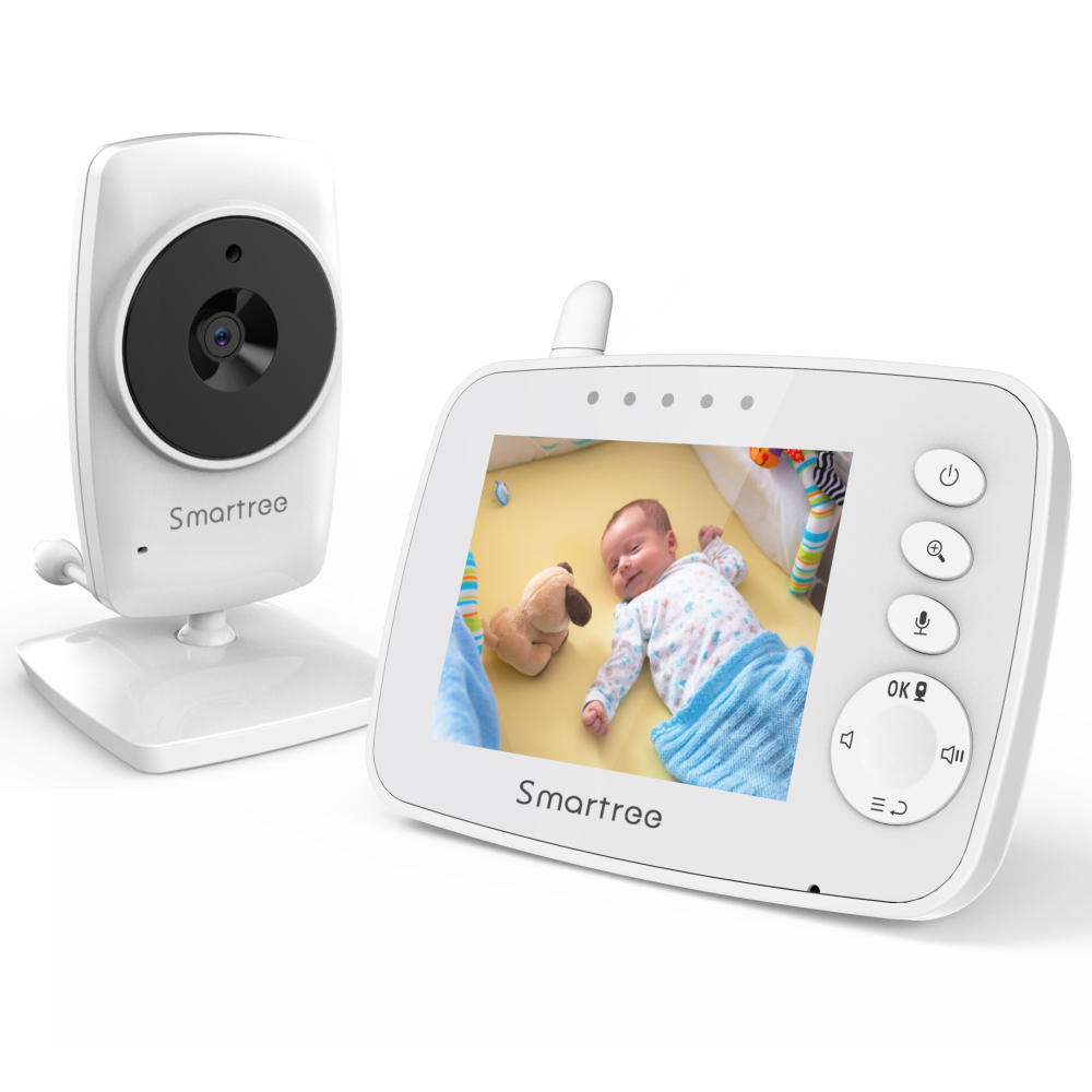 SmartCare: 2-in-1 Temperature & Sound Baby Monitor